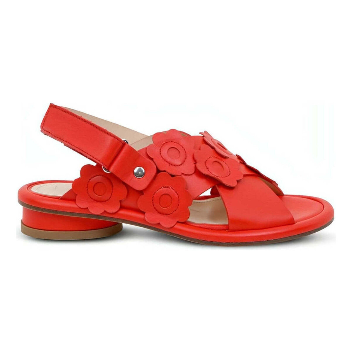 Schuhe Damen Sportliche Sandalen Agl  Rot