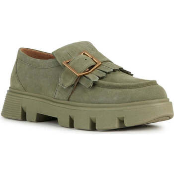 Schuhe Damen Slipper Geox  Grün