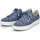 Schuhe Damen Sneaker Low Rieker  Blau