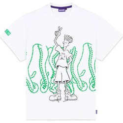 Kleidung Herren T-Shirts & Poloshirts Octopus 7Up Victory Fido Dido Tee Weiss