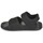 Schuhe Kinder Sandalen / Sandaletten Adidas Sportswear ADILETTE SANDAL K Schwarz