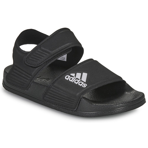 Schuhe Kinder Sandalen / Sandaletten Adidas Sportswear ADILETTE SANDAL K Schwarz