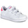 Schuhe Mädchen Sneaker Low Adidas Sportswear ADVANTAGE CF C Weiss / Rosa