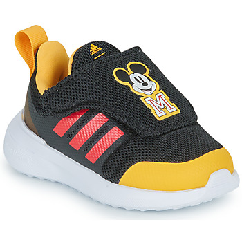 Schuhe Jungen Sneaker Low Adidas Sportswear FORTARUN MICKEY AC I Schwarz / Gelb