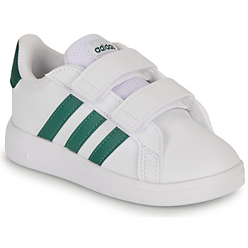 Schuhe Kinder Sneaker Low Adidas Sportswear GRAND COURT 2.0 CF I Weiss / Grün