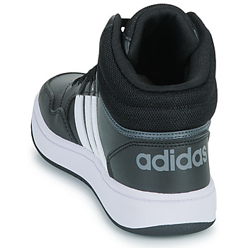 Adidas Sportswear HOOPS MID 3.0 K Schwarz / Weiss