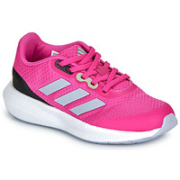 Schuhe Mädchen Sneaker Low Adidas Sportswear RUNFALCON 3.0 K Rosa / Weiss