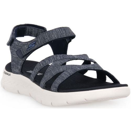 Schuhe Damen Sandalen / Sandaletten Skechers NVY GO WALK FLEX Blau