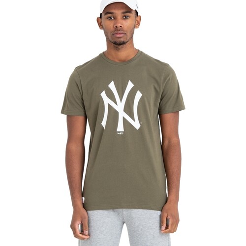 Kleidung Herren T-Shirts New-Era  Grün