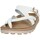 Schuhe Damen Zehensandalen Fantasy Sandals S307 ARIADNI Weiss
