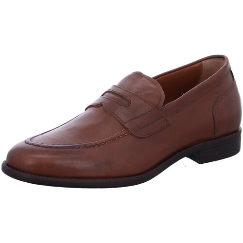 Schuhe Herren Slipper NeroGiardini Business E302781UE-346 Braun