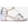 Schuhe Damen Sandalen / Sandaletten La Modeuse 66656_P155340 Silbern