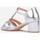 Schuhe Damen Sandalen / Sandaletten La Modeuse 66656_P155340 Silbern
