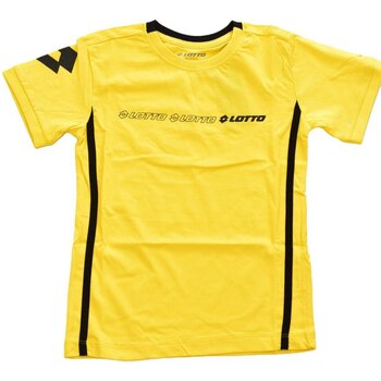 Kleidung Kinder T-Shirts & Poloshirts Lotto LOT219313 Gelb