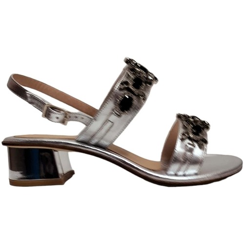 Schuhe Damen Sandalen / Sandaletten Moda Positano pa68-23-argento Silbern