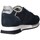 Schuhe Herren Sneaker Low Blauer Blauer. U.s.a. S3queens01/mes Turnschuhe Mann Blau Blau