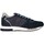 Schuhe Herren Sneaker Low Blauer Blauer. U.s.a. S3queens01/mes Turnschuhe Mann Blau Blau