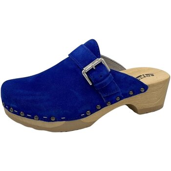 Schuhe Damen Pantoletten / Clogs Softclox Pantoletten Tomma blue S356017 blau