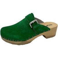 Schuhe Damen Pantoletten / Clogs Softclox Pantoletten Tomma fashengreen S356014 grün