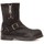Schuhe Damen Boots Replay Bottines en cuir Ecle noir Schwarz