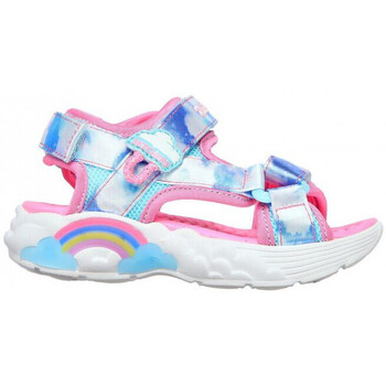 Schuhe Mädchen Sandalen / Sandaletten Skechers Rainbow racer sandals-summer Blau