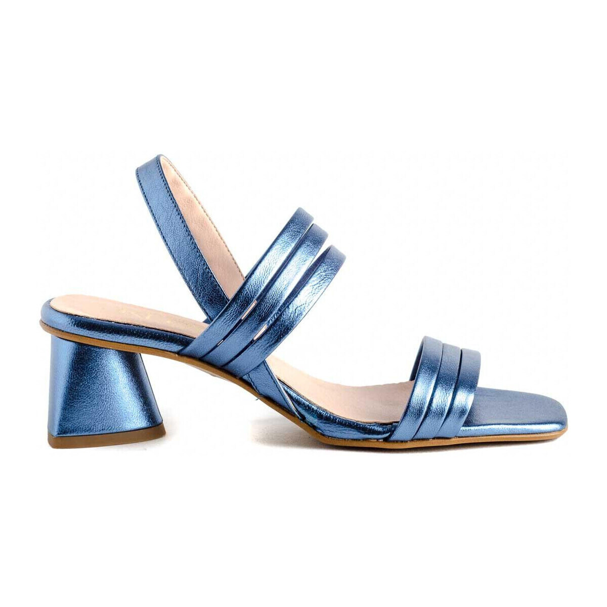 Schuhe Damen Sandalen / Sandaletten Barminton 10521 Blau