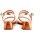 Schuhe Damen Sandalen / Sandaletten Barminton 10511 Multicolor