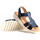 Schuhe Damen Sandalen / Sandaletten Valeria's 9040 Blau