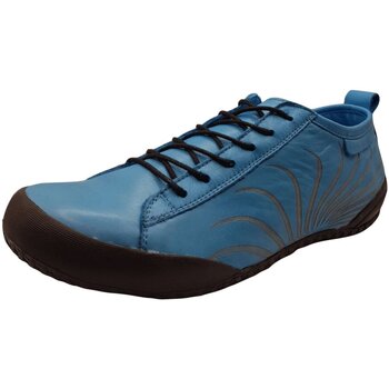 Schuhe Damen Derby-Schuhe & Richelieu Beauties Of Nature Schnuerschuhe 23 turquoise black 23 turquoise black Blau