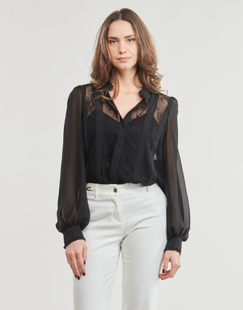 Only ONLHANNAH LS MIX LACE TOP  WVN