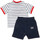 Kleidung Jungen Jogginganzüge Redskins RDS-7314-BB Weiss