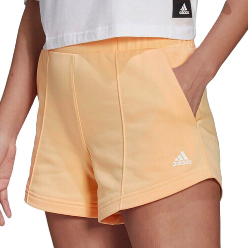 Kleidung Damen Shorts / Bermudas adidas Originals HT3496 Orange