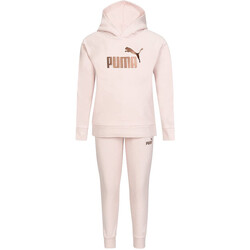 Kleidung Mädchen Jogginganzüge Puma PU-12-822 Rosa