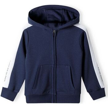 Kleidung Jungen Sweatshirts Minoti Hoodie mit Zipper für Jungen (12m-14y) Blau