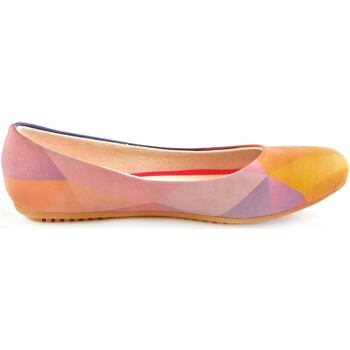 Schuhe Damen Ballerinas Goby 1076 multicolorful