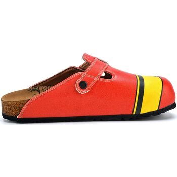 Schuhe Damen Pantoffel Calceo WCAL376 multicolorful