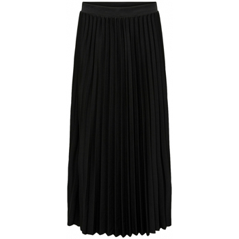 Kleidung Damen Röcke Only Skirt Melisa Plisse - Black Schwarz