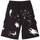 Kleidung Kinder Shorts / Bermudas Disclaimer 53815 Schwarz