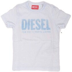 Kleidung Jungen T-Shirts Diesel J01130 Blau