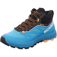 Schuhe Herren Fitness / Training Scarpa Sportschuhe Rapid Mid GTX Wmn 72695G-L- blue bay/ sunny orange blau