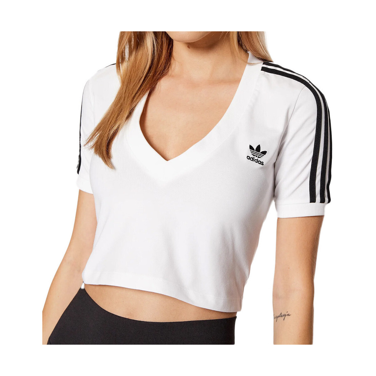 Kleidung Damen T-Shirts & Poloshirts adidas Originals HC2036 Weiss
