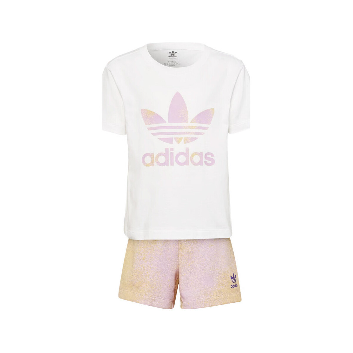 Kleidung Mädchen Jogginganzüge adidas Originals HK2944 Weiss