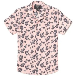 Kleidung Herren T-Shirts Le Temps des Cerises Postir motif fleuri Rosa