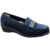 Schuhe Damen Slipper Calzaturificio Loren LOO5818bl Blau