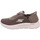 Schuhe Herren Sneaker Skechers Sportschuhe Go Walk 216496 BRN Grau