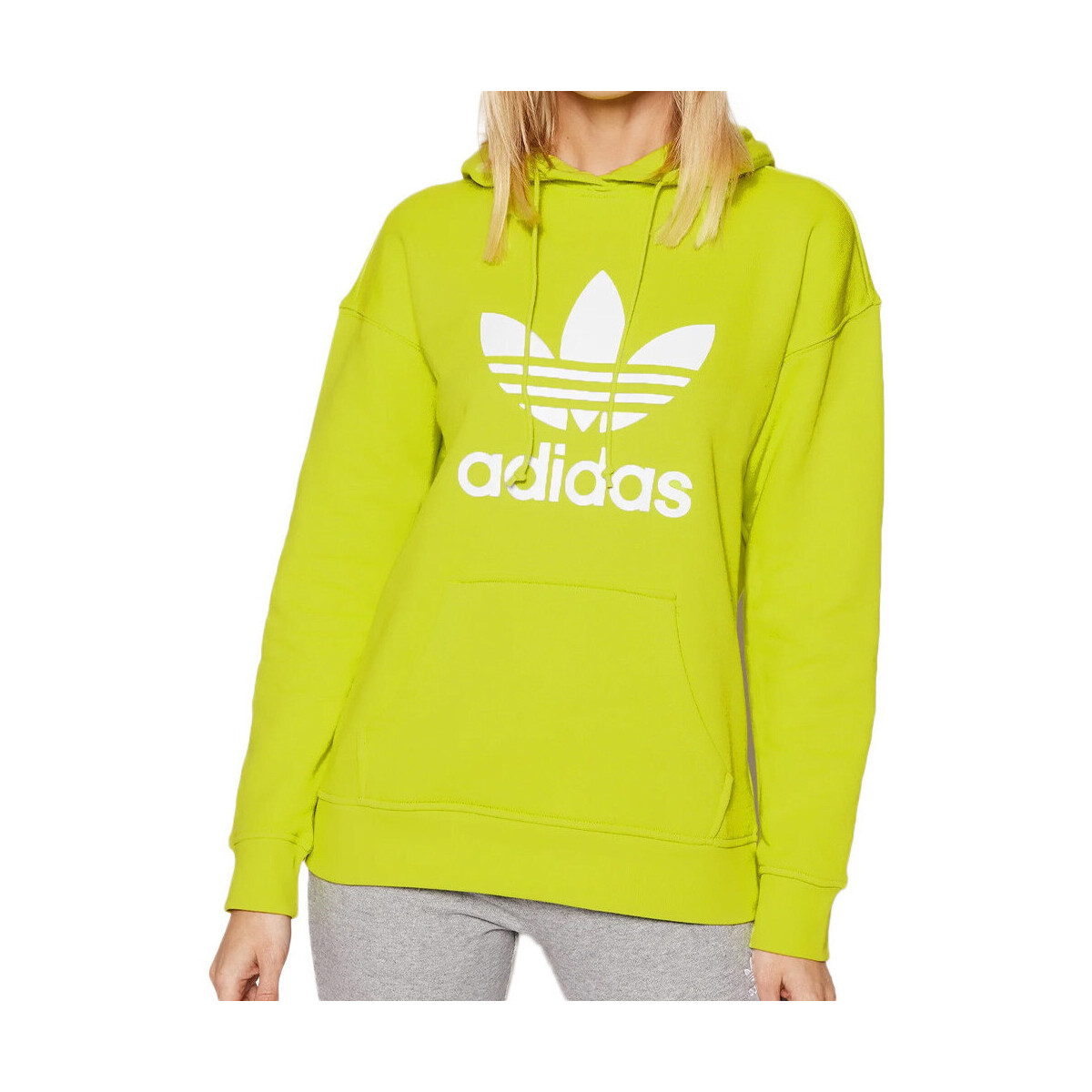Kleidung Mädchen Sweatshirts adidas Originals HE6950 Grün