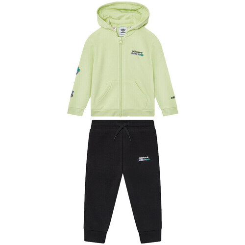 Kleidung Kinder Jogginganzüge adidas Originals HE6913 Grün