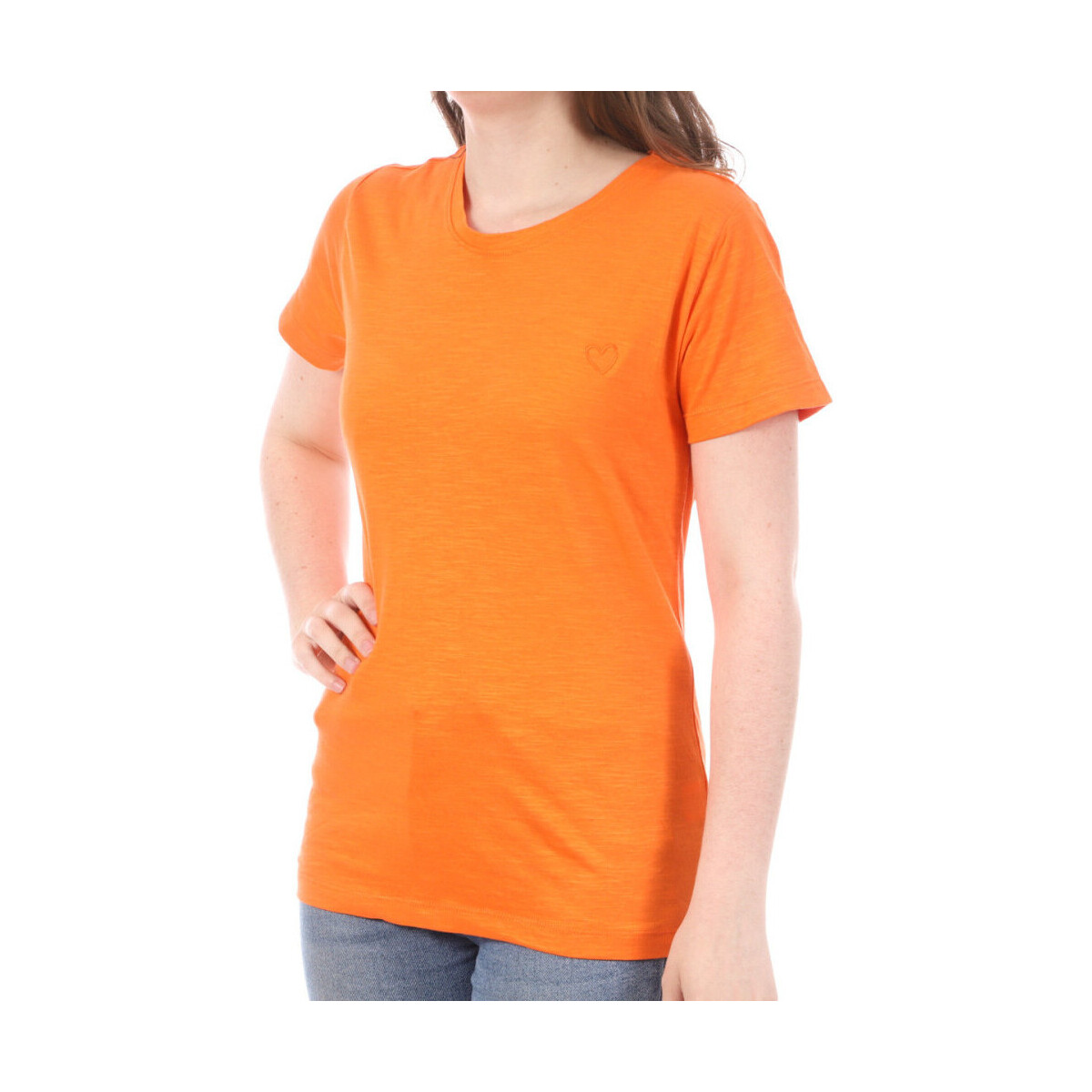 Kleidung Damen T-Shirts & Poloshirts Joseph In JS23-302-05 Orange