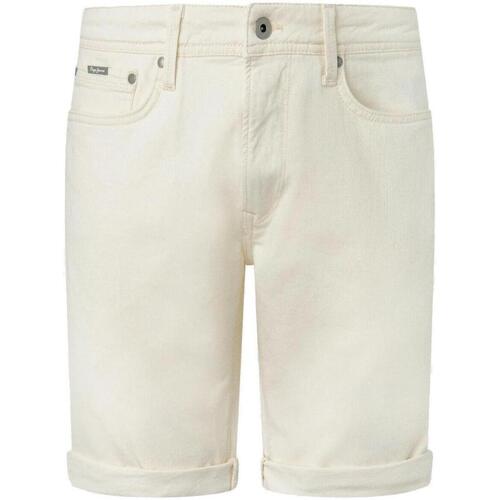 Kleidung Herren Shorts / Bermudas Pepe jeans  Weiss