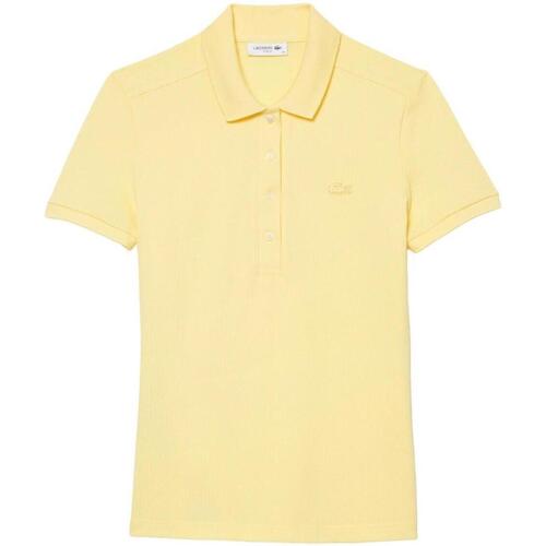 Kleidung Damen T-Shirts Lacoste  Gelb